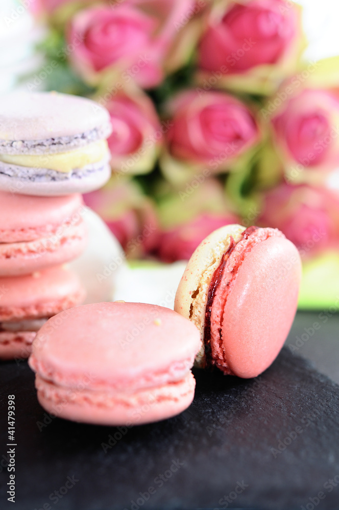 Obraz premium lovely macarons