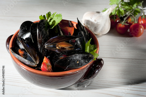 cozze alla sorrentina photo
