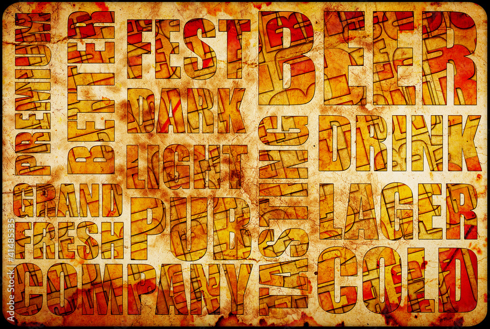 beer background text beer background text