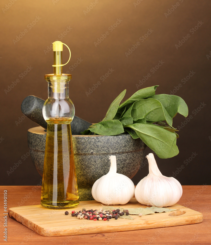 Set of ingredients and spice for cooking Set of ingredients and spice for cooking