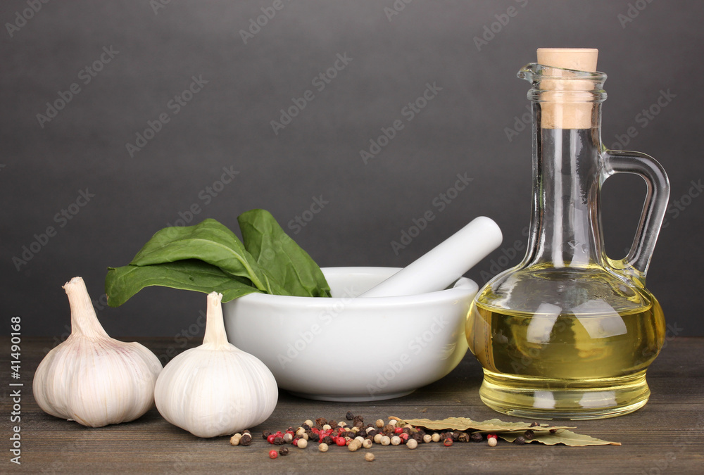 Set of ingredients and spice for cooking Set of ingredients and spice for cooking