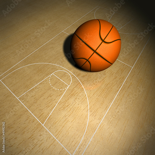 Baskettballspielfeld © Bertold Werkmann