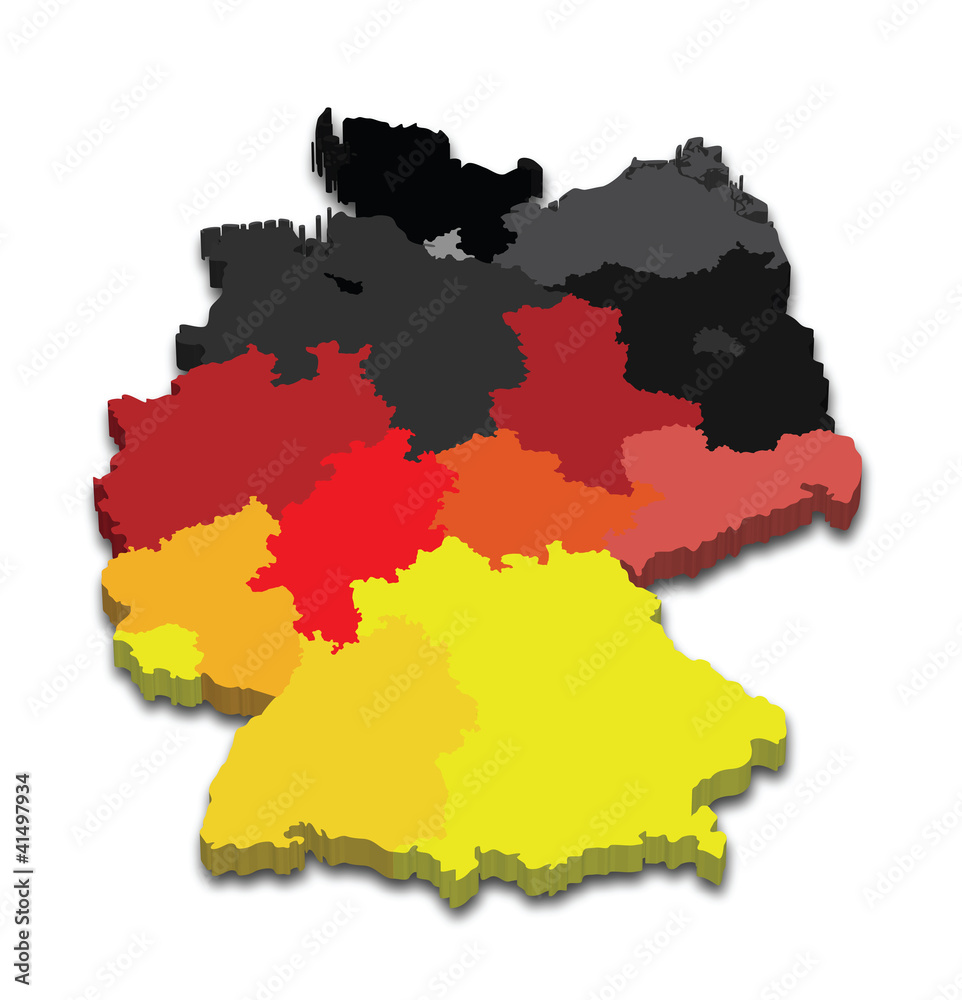 Germany Province Map