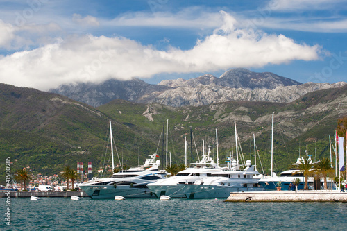 Yacht club in Montenegro © Sergey Yarochkin