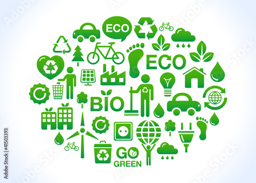Green / eco friendly world