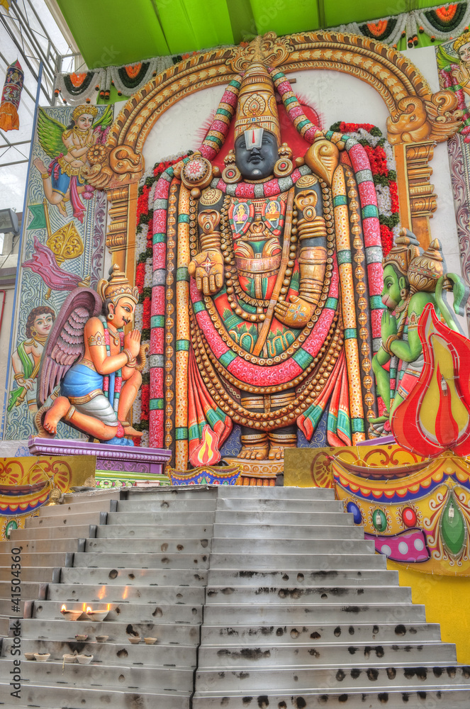 Fototapeta premium Hindu Temple in Singapore