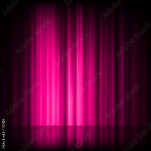 Aurora Borealis. Colorful abstract. EPS 8