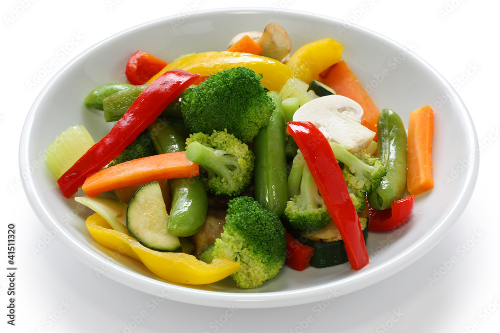 stir fried vegetables stir fried vegetables