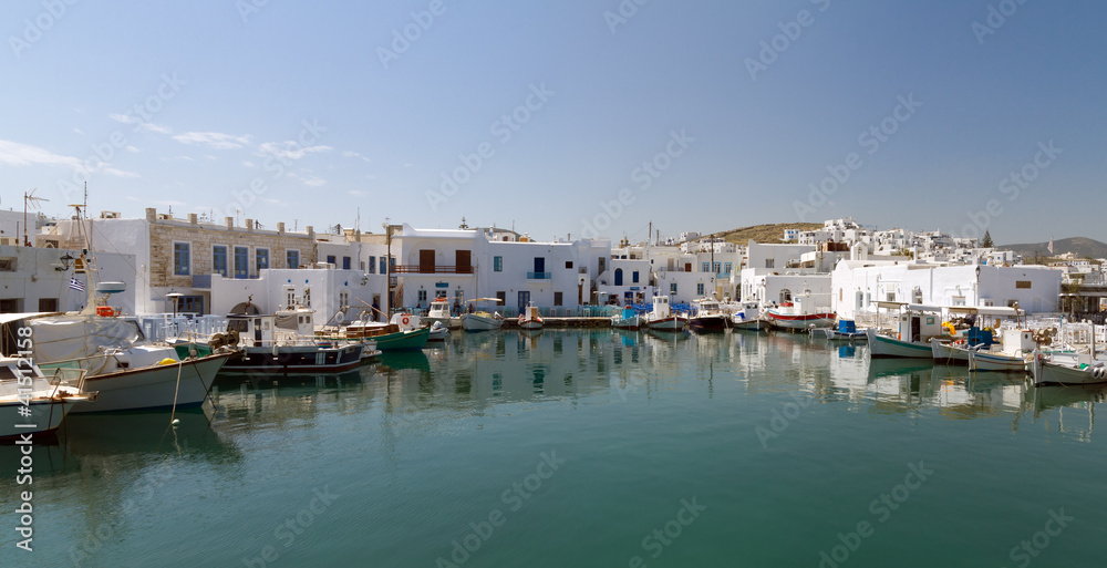 port of Naoussa,  Paros island , Greece