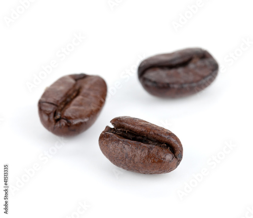 Three coffee beans