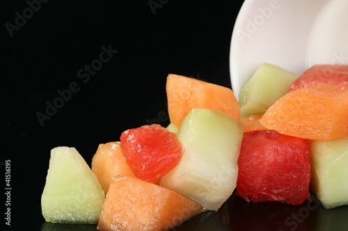 selection of melon chunks