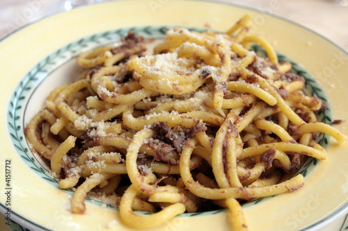 Bigoli al ragù