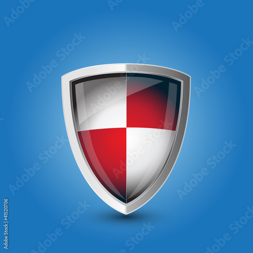 Red shield guardian