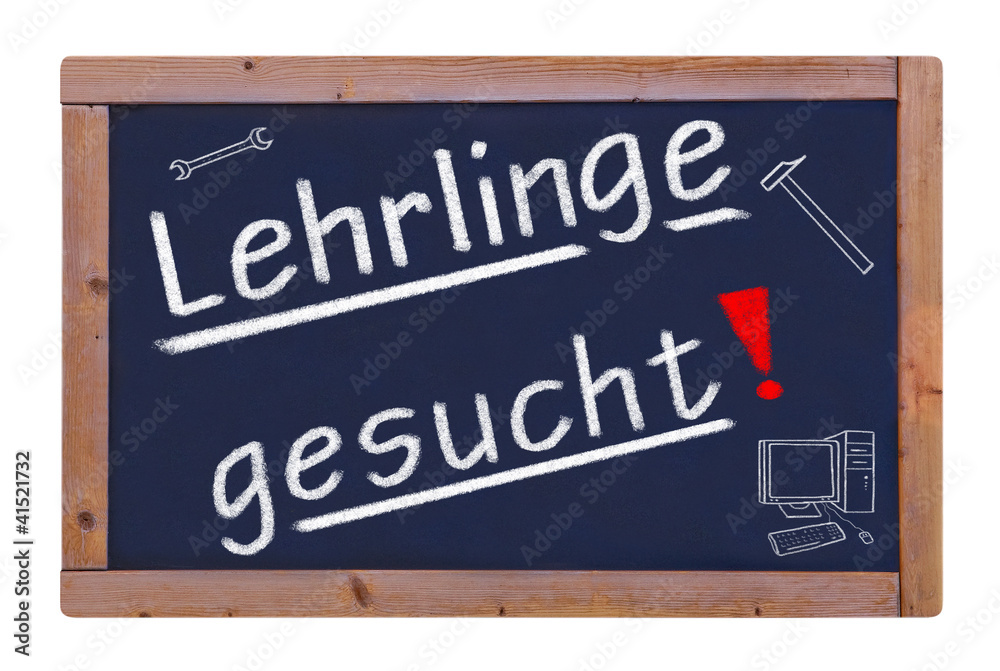 Obraz premium Lehrlinge gesucht #120514-006