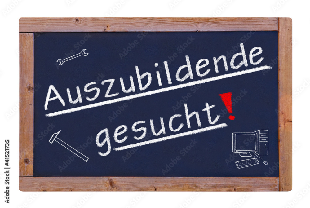 Obraz premium Auszubildende gesucht #120514-005