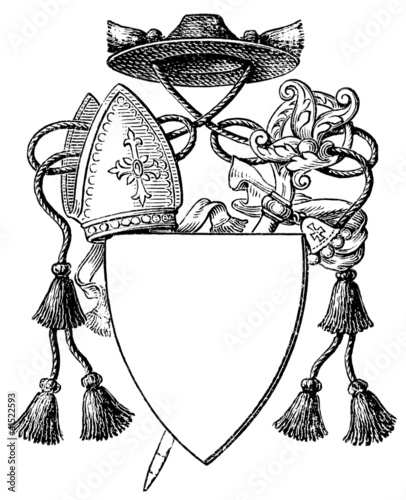 Abbot Coat of Arms photo