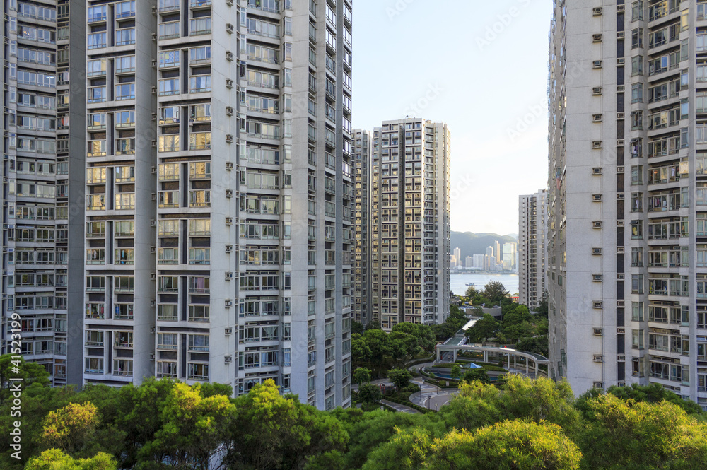 Fototapeta premium High-rise residential buildings