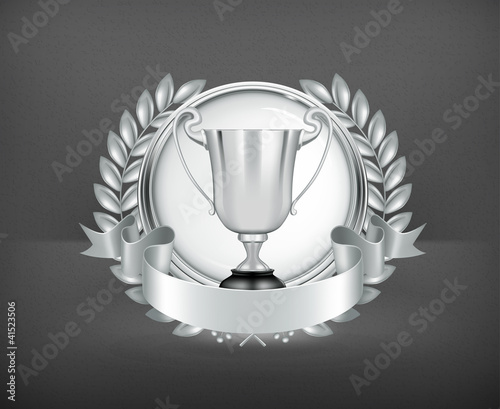 Silver Emblem, vector
