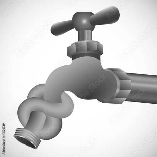 conceptual illustration of a tap