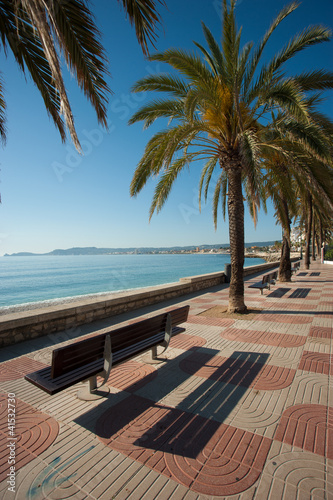Javea beach promenade