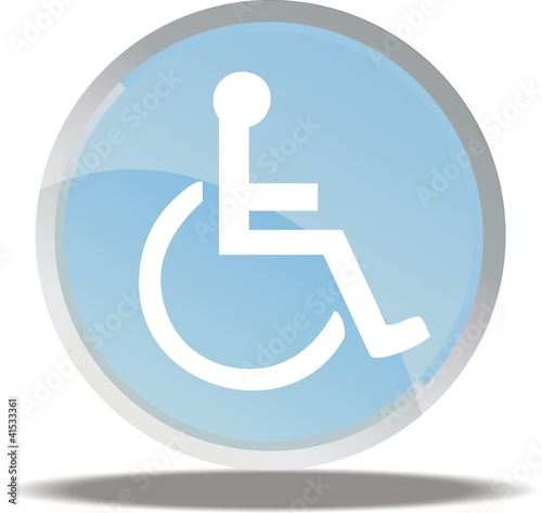 bouton handicapé