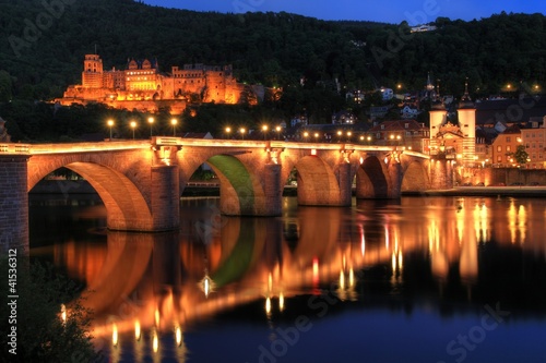Heidelberg bei Nacht