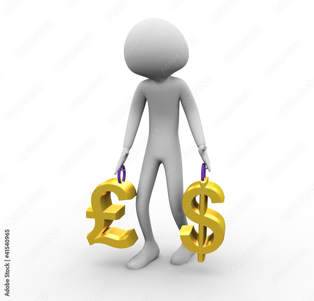 Dollar and pound Dollar and pound