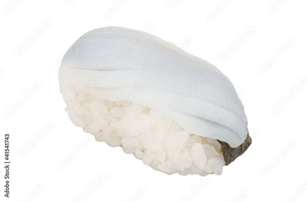 Japanese squid sushi Japanese squid sushi