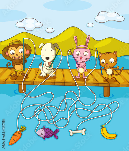 Fishing worksheet