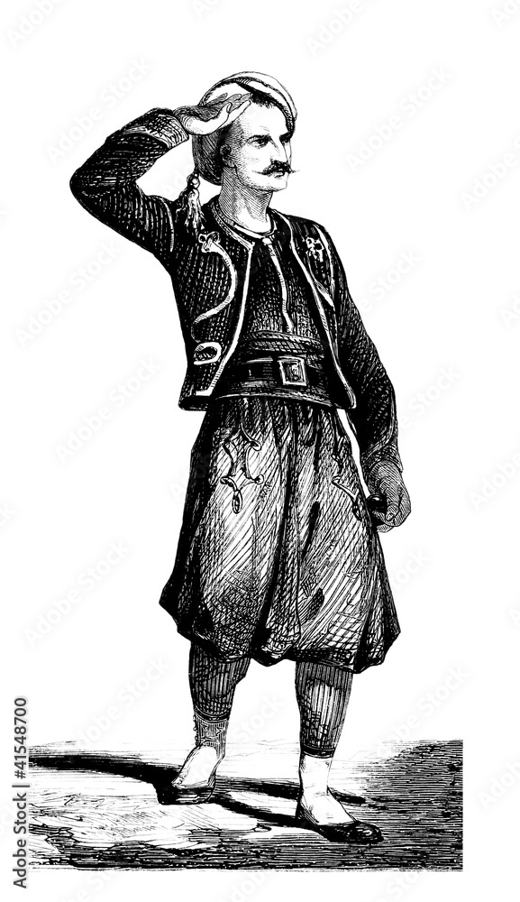 Fototapeta premium French Military : Zouave