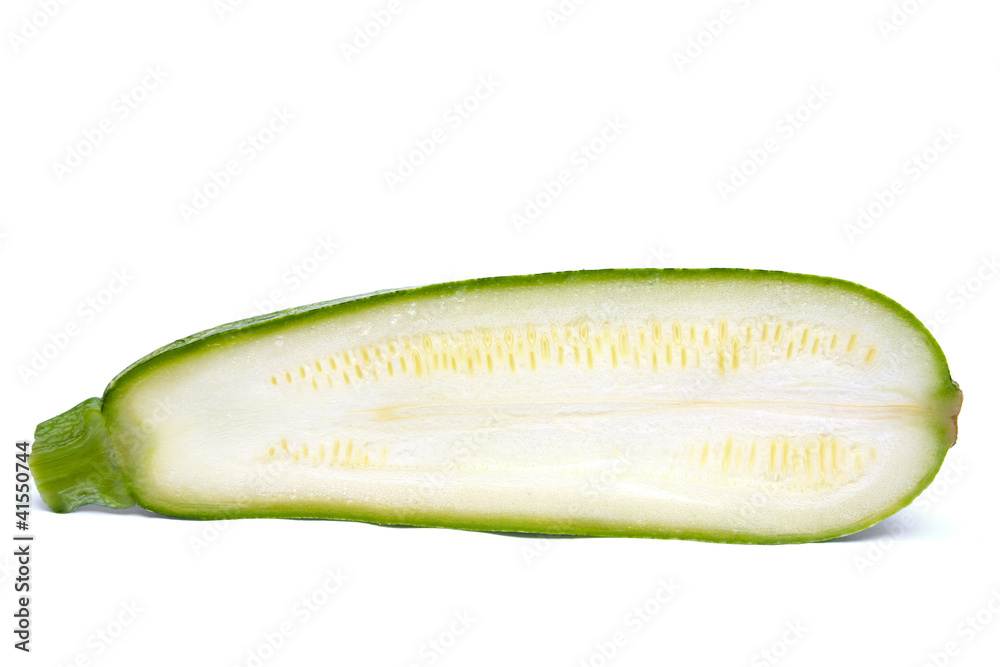 Zucchini isolated on white background Zucchini isolated on white background