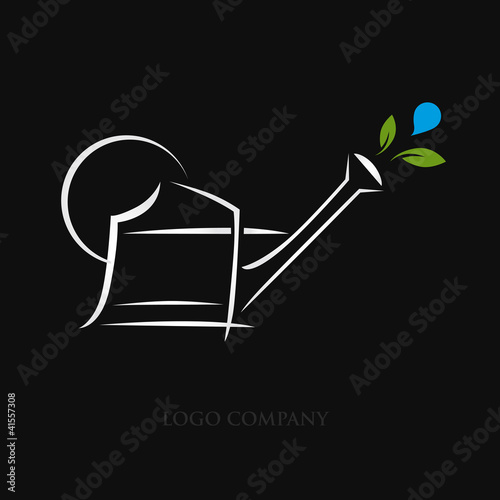 logo jardin, logo jardinier