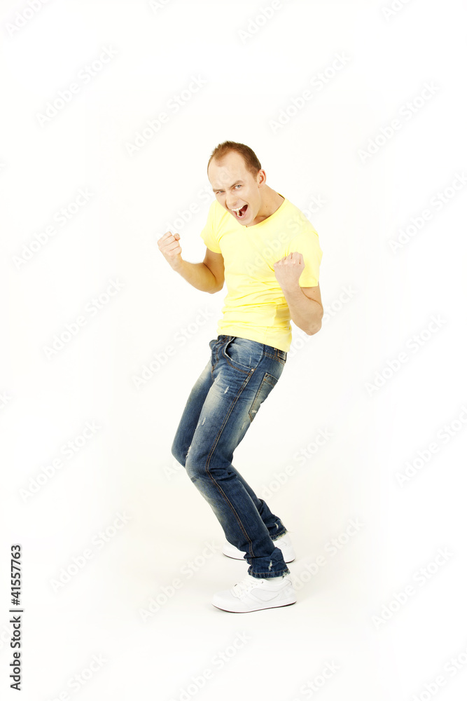 Nice happy man portrait