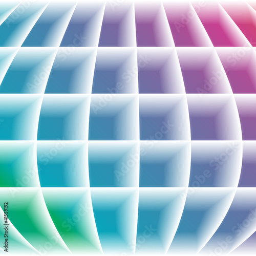 colorful 3d abstract background illustration