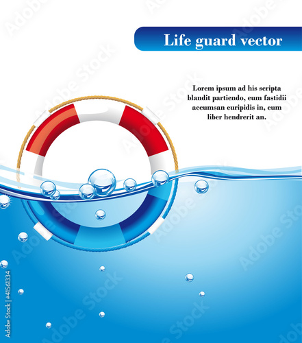 life guard vector