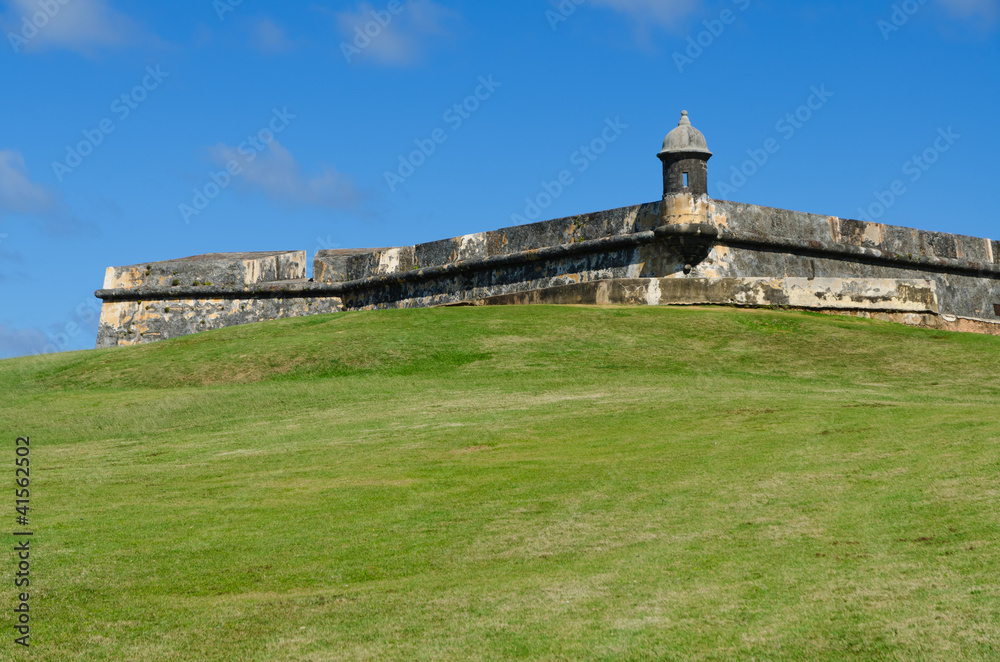 El Morro fortress  in Old San Juan, Puerto Rico
