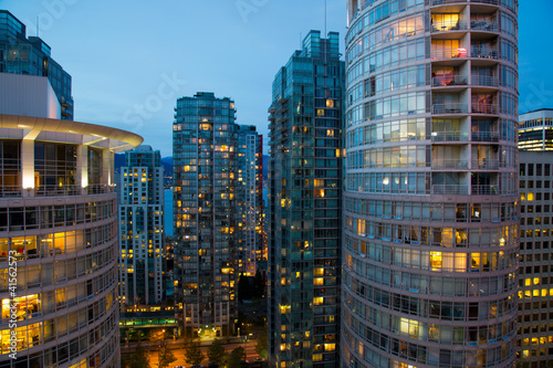 バンクーバー　夜景