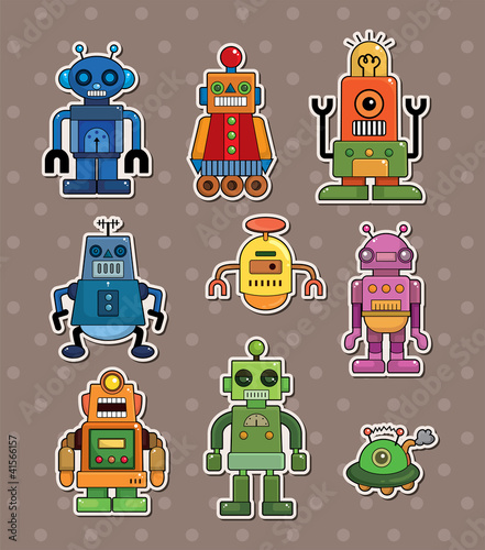 robot stickers