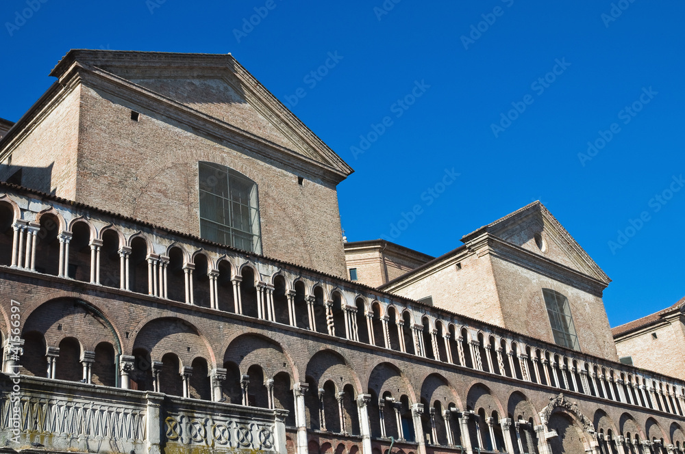St. George's Basilica. Ferrara. Emilia-Romagna. Italy. St. George's Basilica. Ferrara. Emilia-Romagna. Italy.