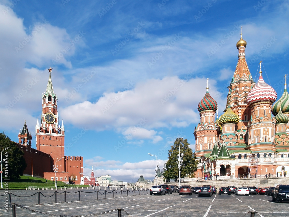 Fototapeta premium Red Square, Moscow, Russia