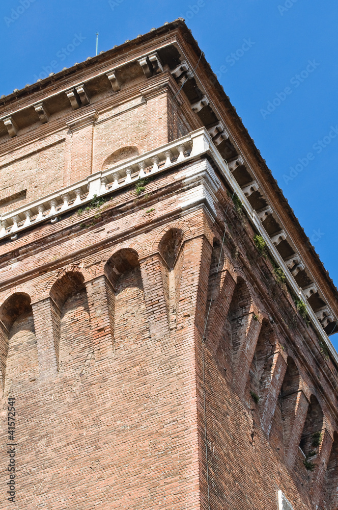 Fototapeta premium Estense Castle. Ferrara. Emilia-Romagna. Italy.