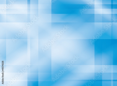 abstract light blue background with crossed bands - vector