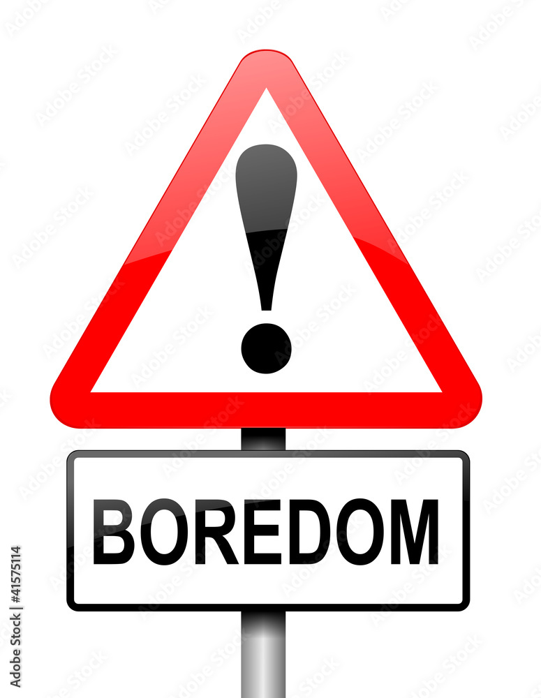 Boredom concept. Boredom concept.