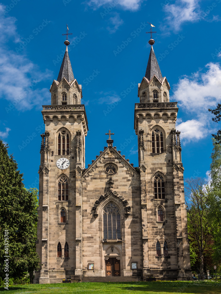 Die Stadtkirche in Sonneberg.