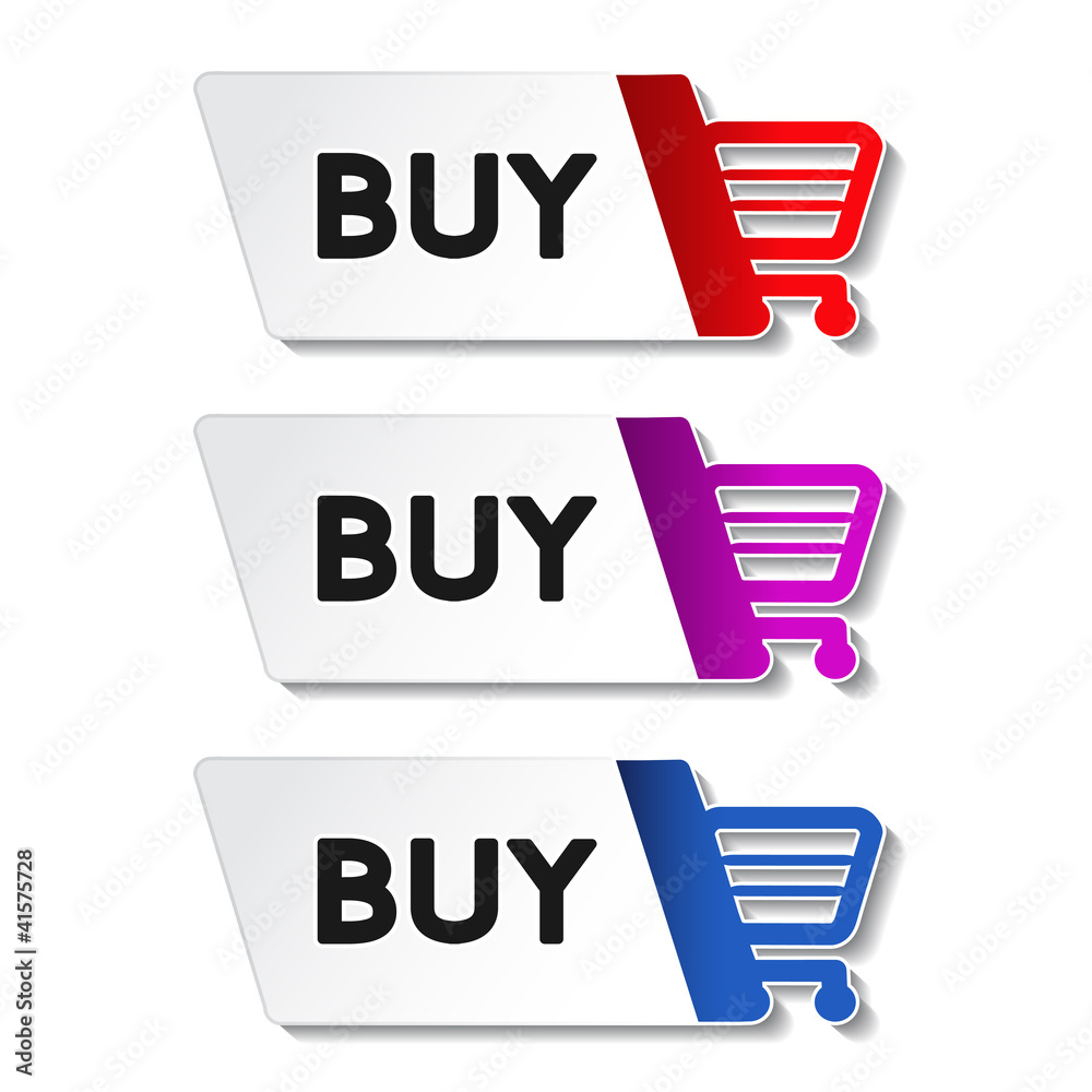 Vector shopping cart item - buy button Vector shopping cart item - buy button