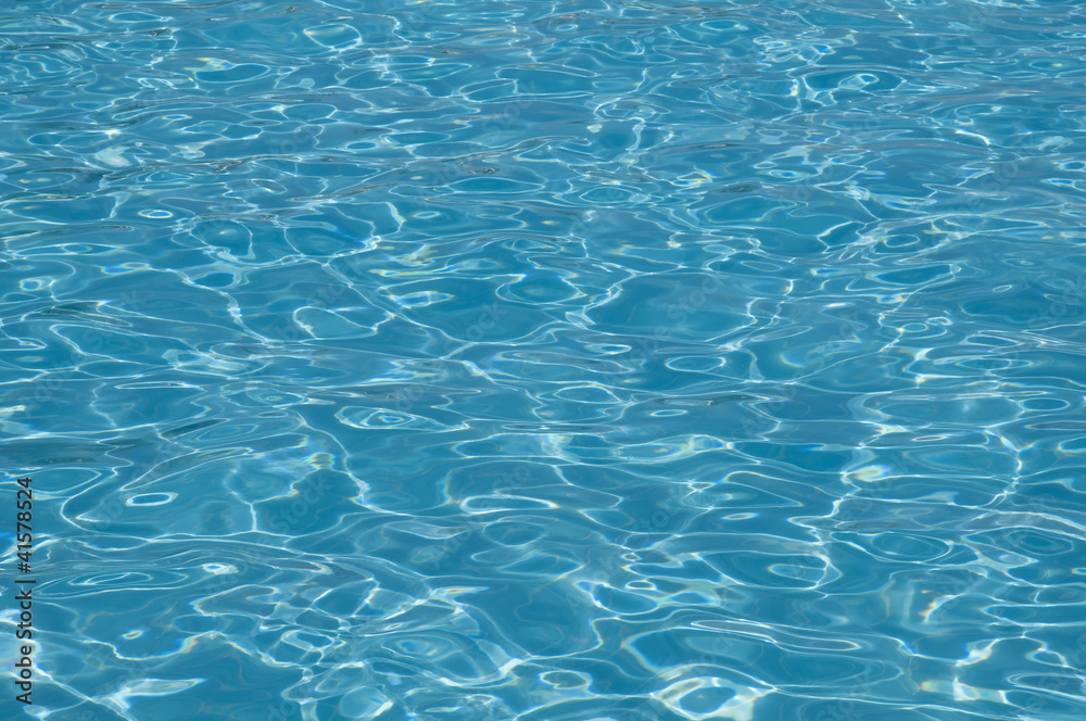 Reflection of sun in pool water Reflection of sun in pool water