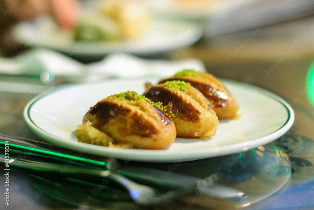 Hurmacik Turkish cake Hurmacik Turkish cake