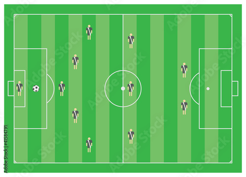 5-3-2 soccer tactical scheme