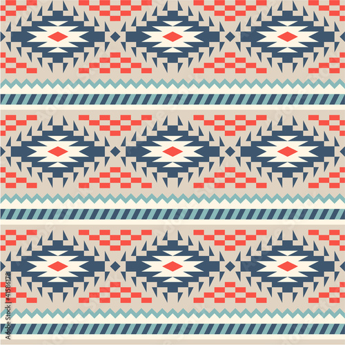 Seamless pattern in peruvian style