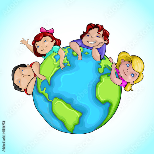 Kids around Earth